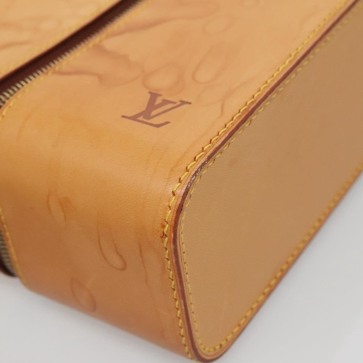 Louis Vuitton, Beige, Leather, shoulder