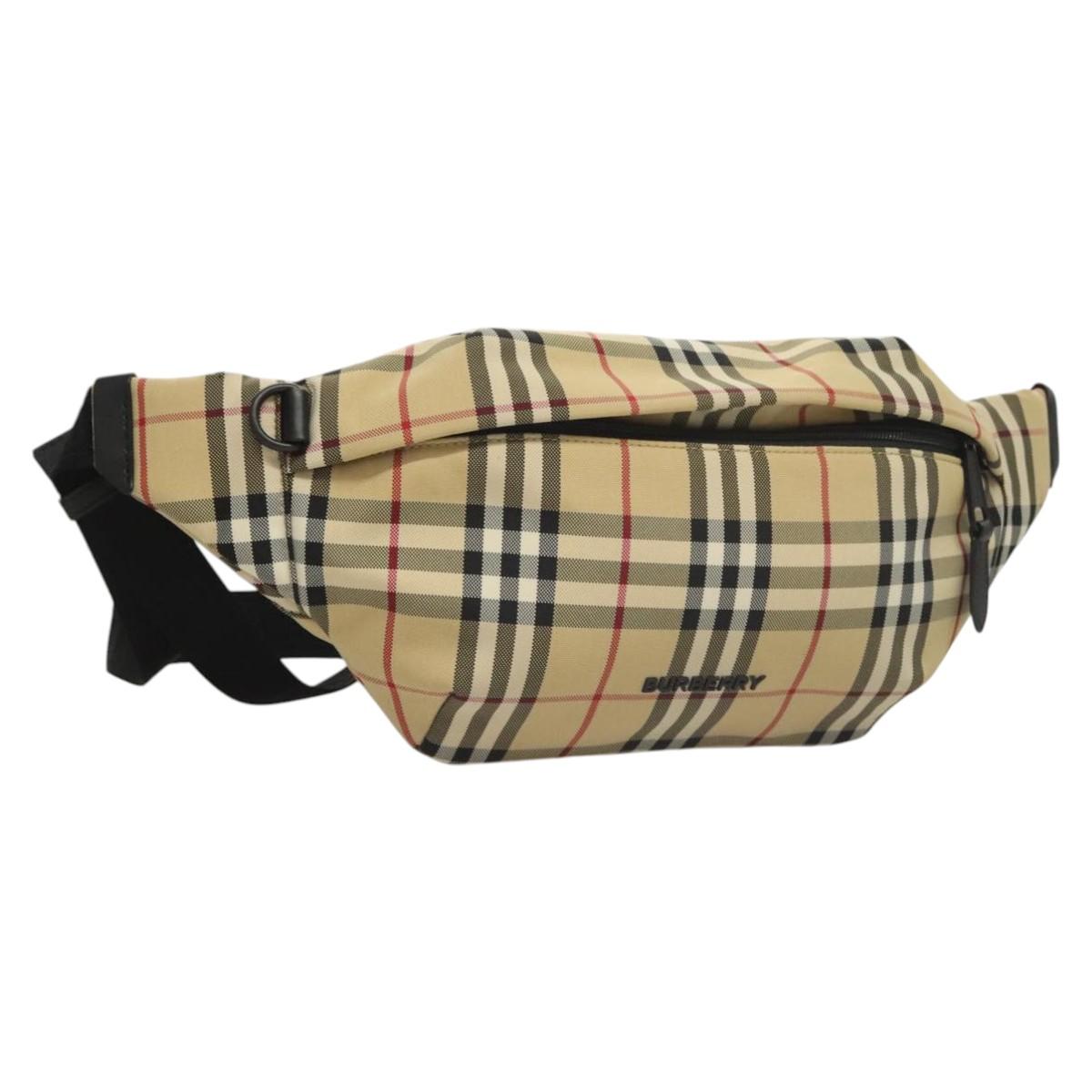 Burberry Nova Check, Beige, Canvas, shoulder