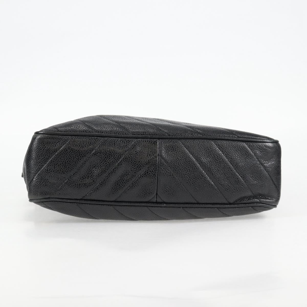 Chanel Camera, Black, Leather, shoulder