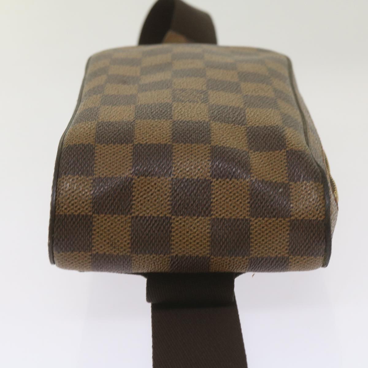 Louis Vuitton Geronimos, Brown, Canvas, shoulder