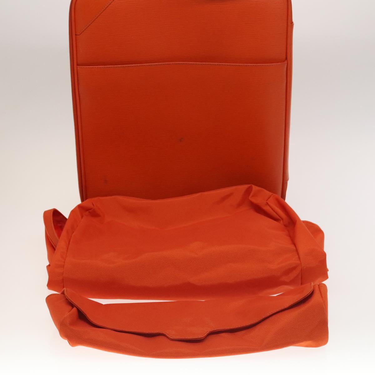 Louis Vuitton Pegase, Orange, Leather, travel
