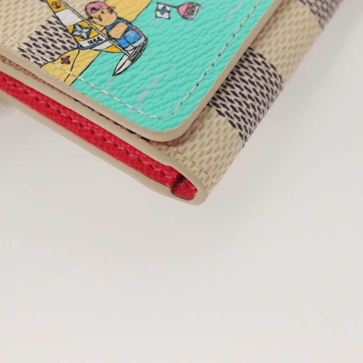 Louis Vuitton Rosalie, White, Canvas, wallet