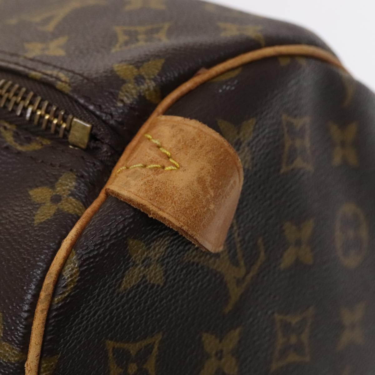 Louis Vuitton Keepall 60, Brown, Canvas, travel