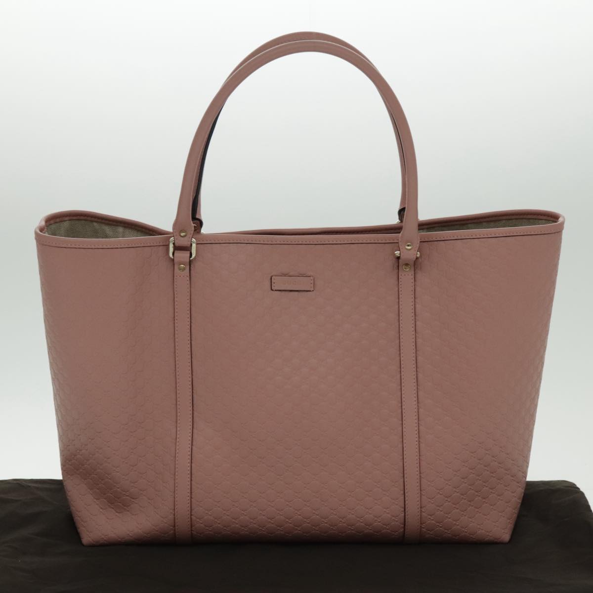Gucci Micro guccissima, Pink, Leather, tote