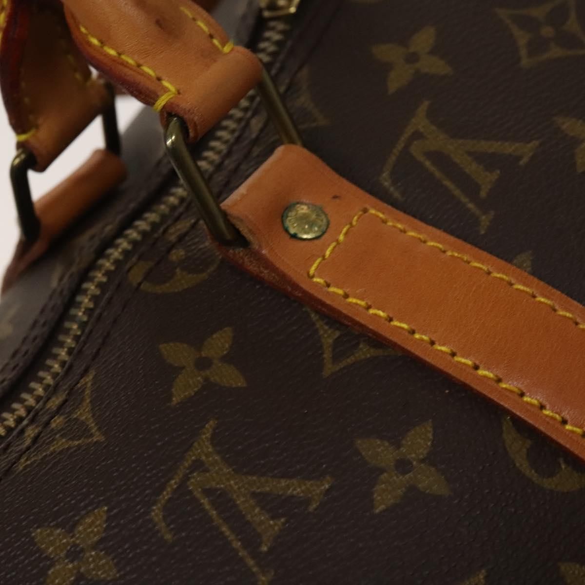 Louis Vuitton Keepall 50, Brown, Canvas, travel