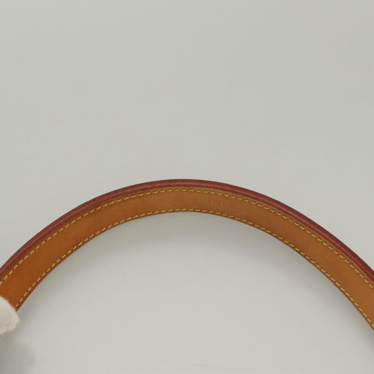 Louis Vuitton Noe, White, Canvas, shoulder