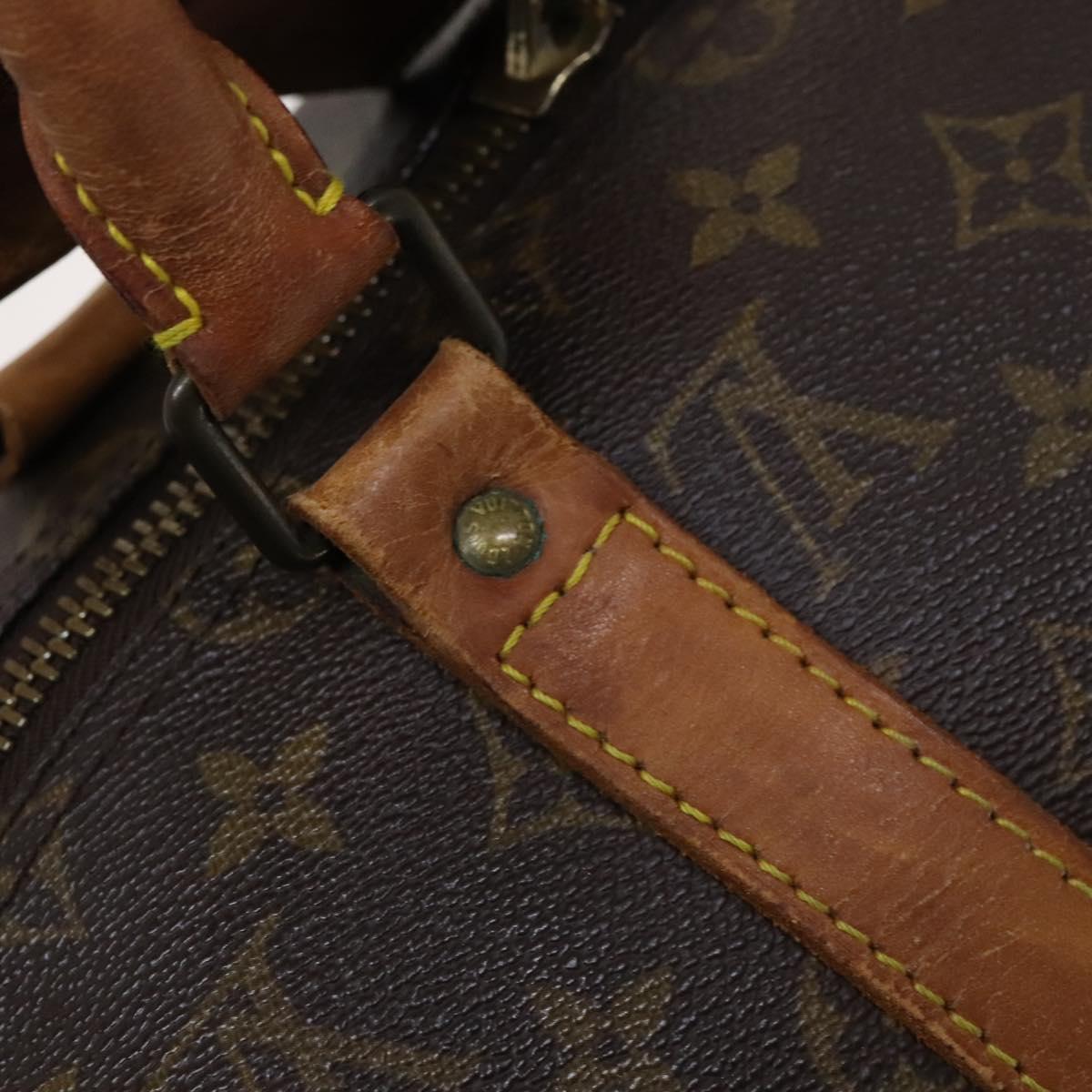 Louis Vuitton Keepall 50, Brown, Canvas, travel
