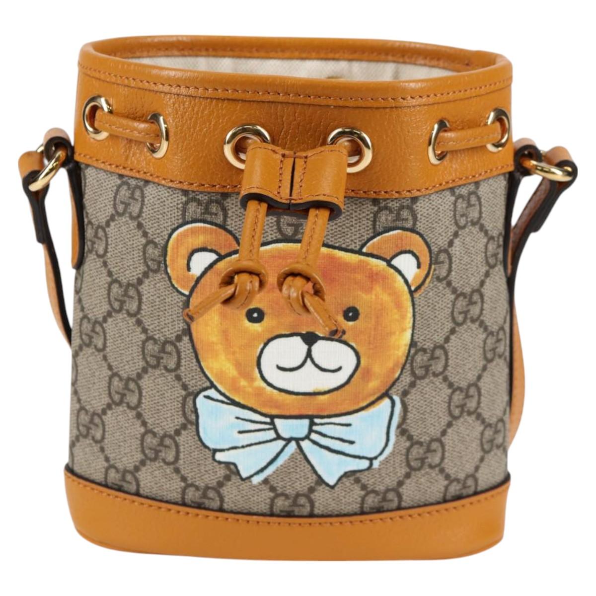 Gucci GG canvas, Beige, Canvas, shoulder