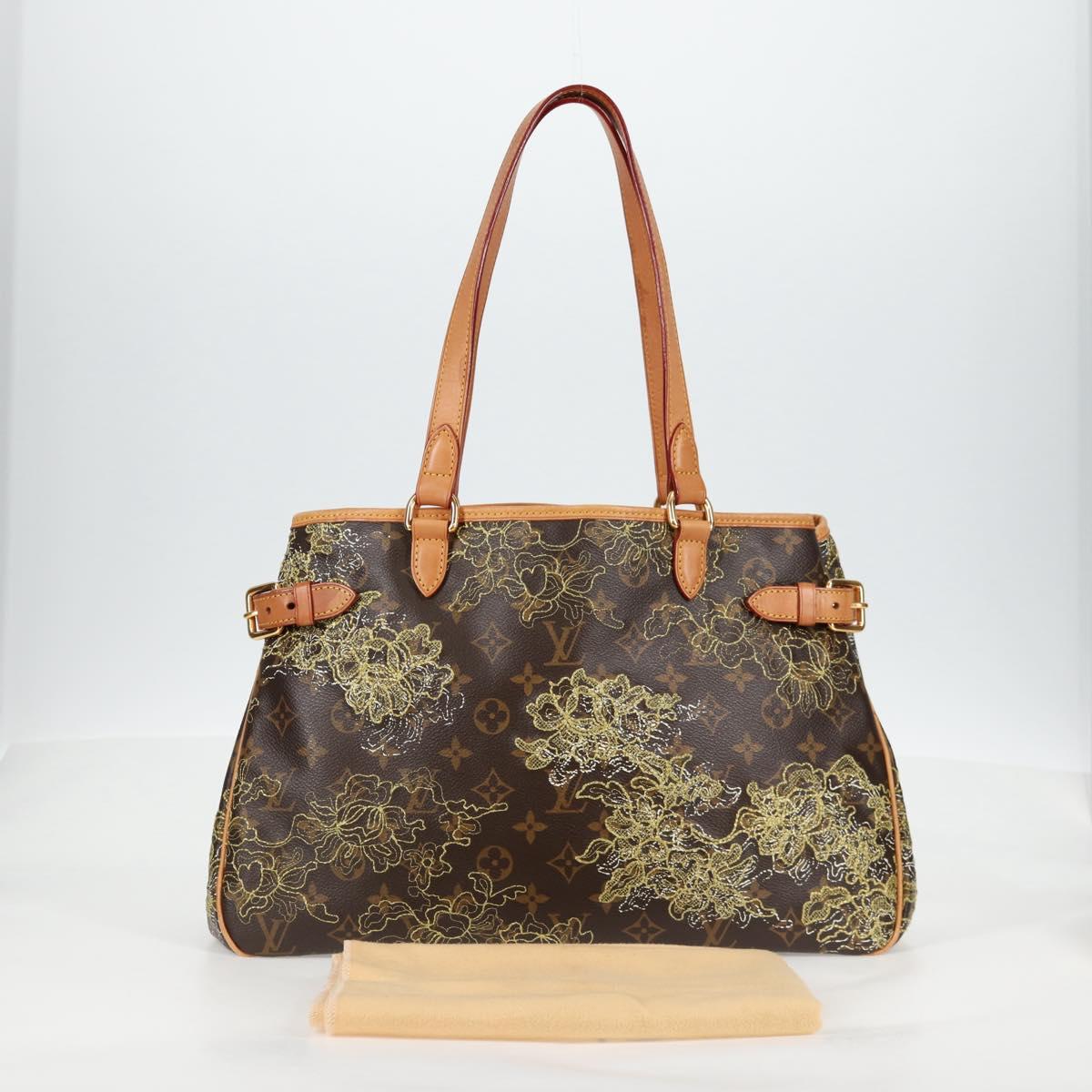 Louis Vuitton Batignolles Horizontal, Brown, Canvas, tote