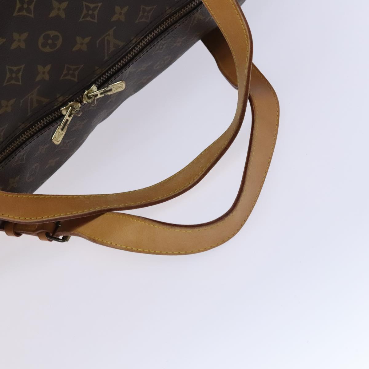 Louis Vuitton Sac Polochon, Brown, Canvas, travel