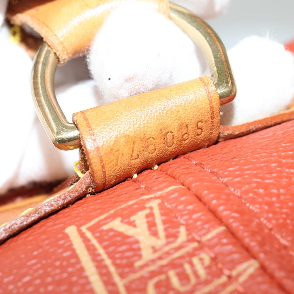 Louis Vuitton Saint Tropez, Red, Canvas, shoulder