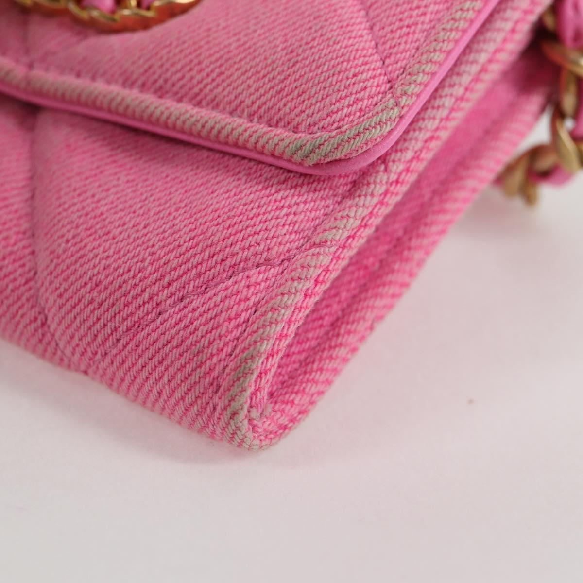 Chanel Trendy CC, Pink, Canvas, shoulder
