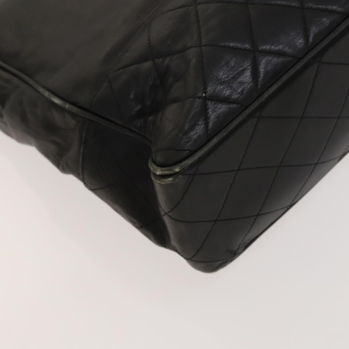 Chanel Quilted, Black, Leather, shoulder