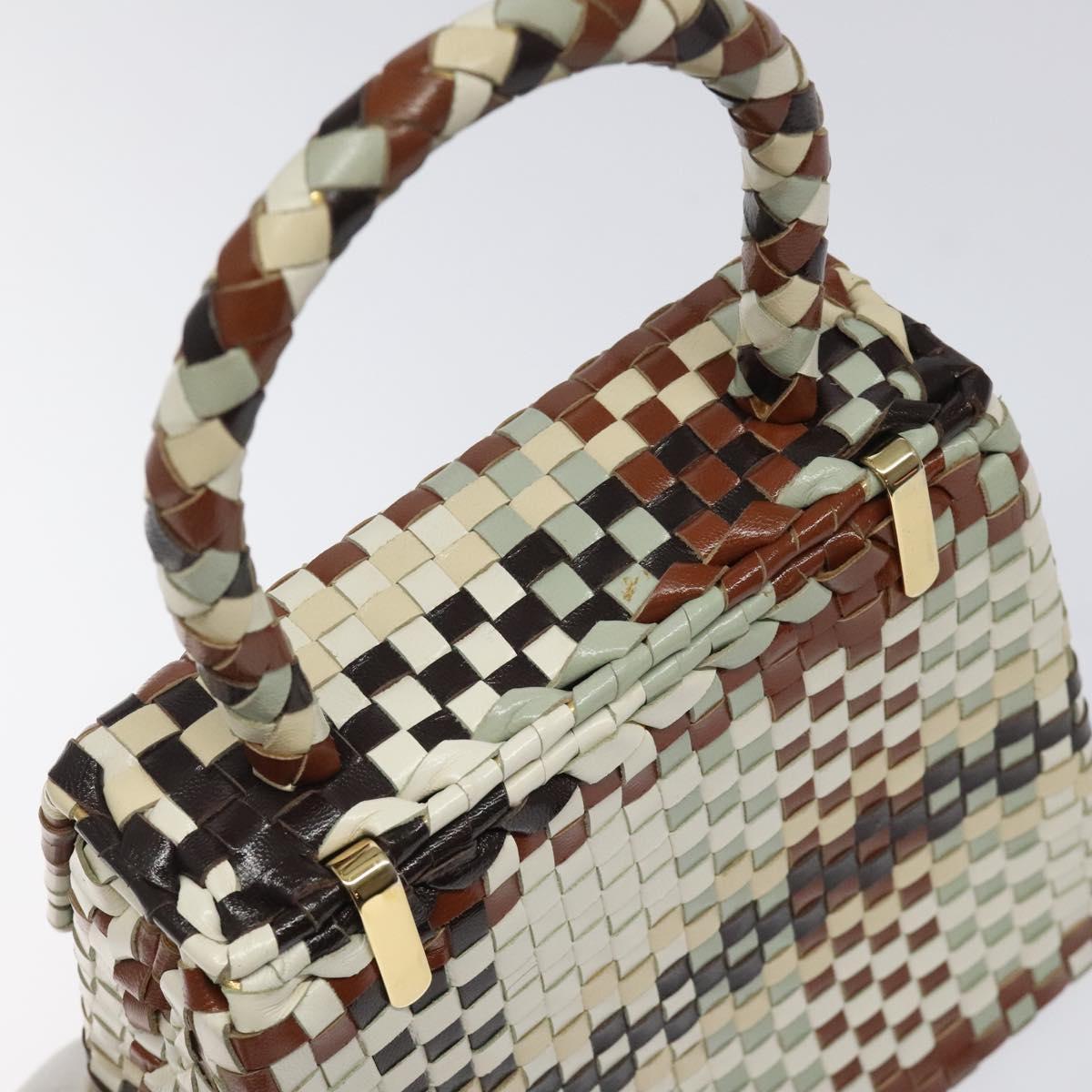 Salvatore Ferragamo Gancini, Multicolour, Leather, handbag