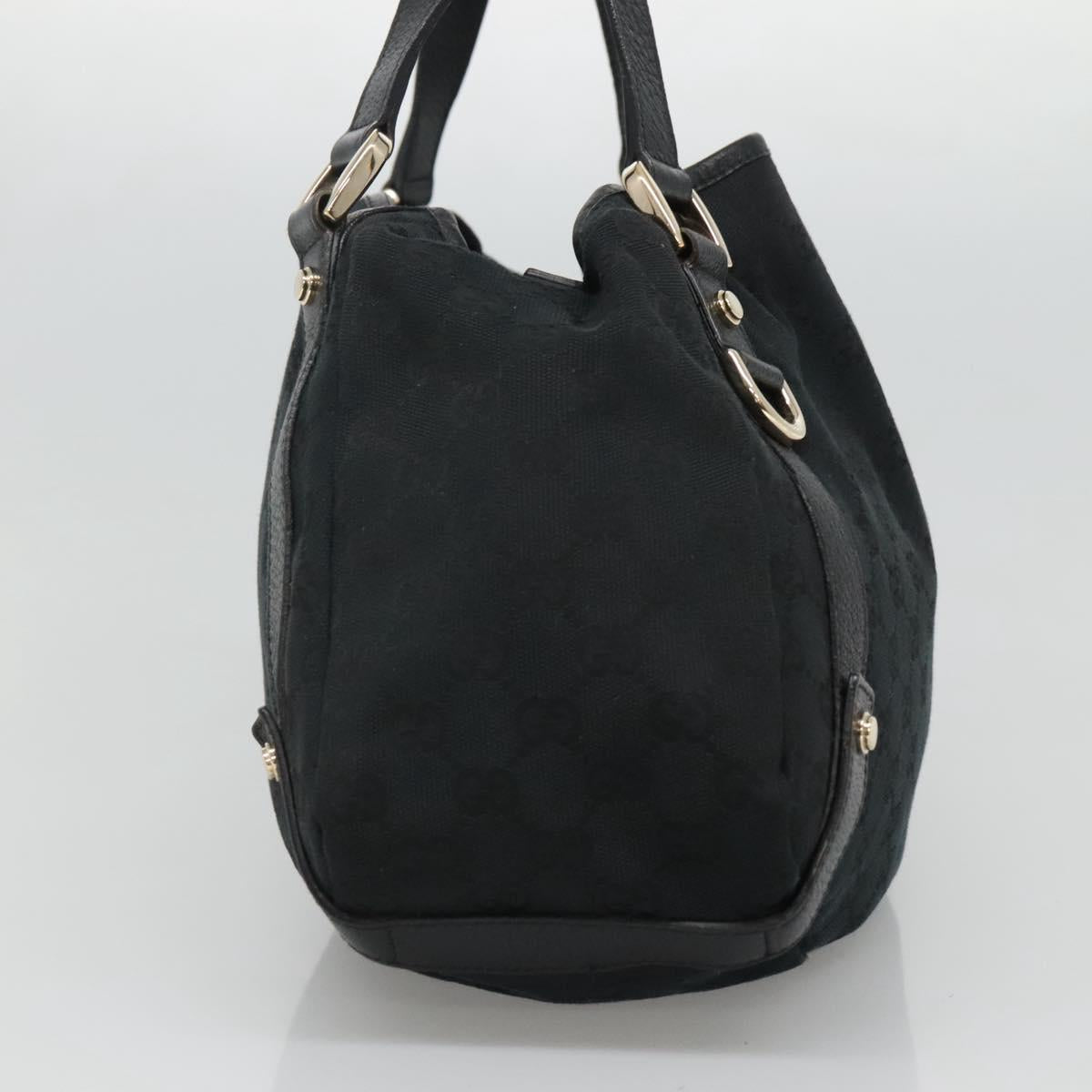 Gucci Abbey, Black, Canvas, tote