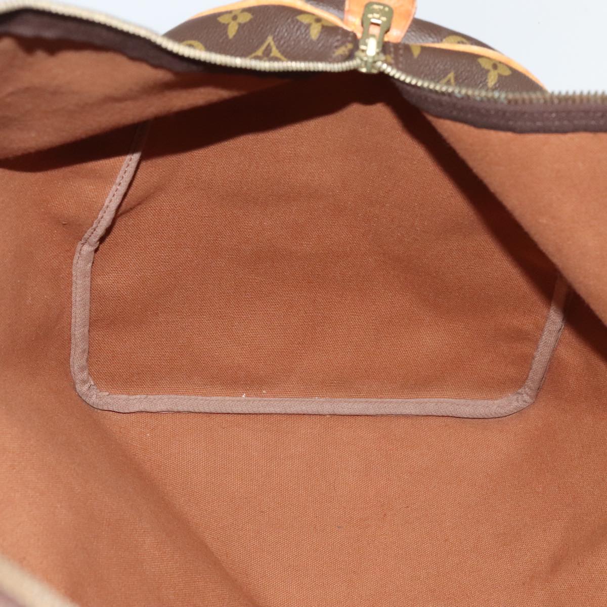Louis Vuitton Keepall 60, Brown, Canvas, travel