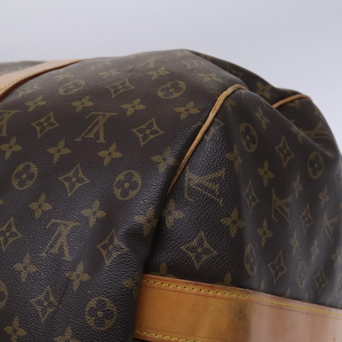 Louis Vuitton Sac Polochon, Brown, Canvas, travel