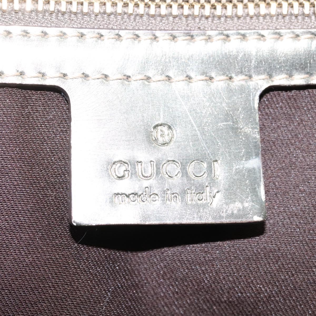 Gucci Bamboo, Beige, Canvas, handbag