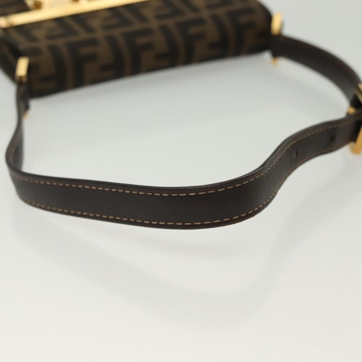Fendi Zucca, "BEIGE, BROWN", Canvas, shoulder