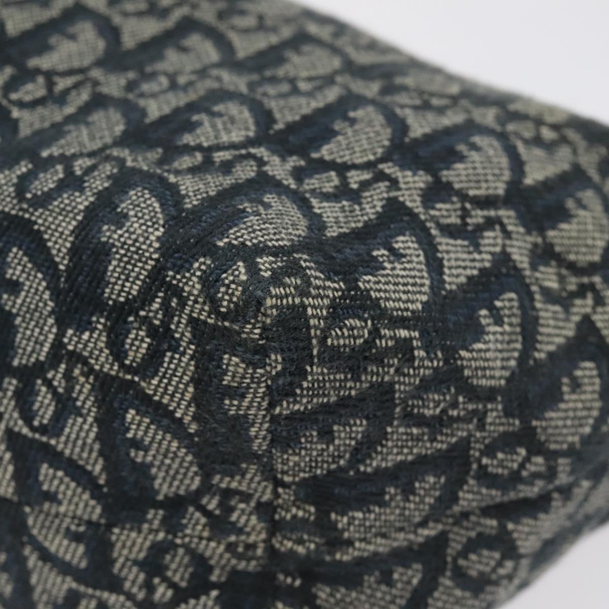 Dior Trotter, Navy, Canvas, handbag