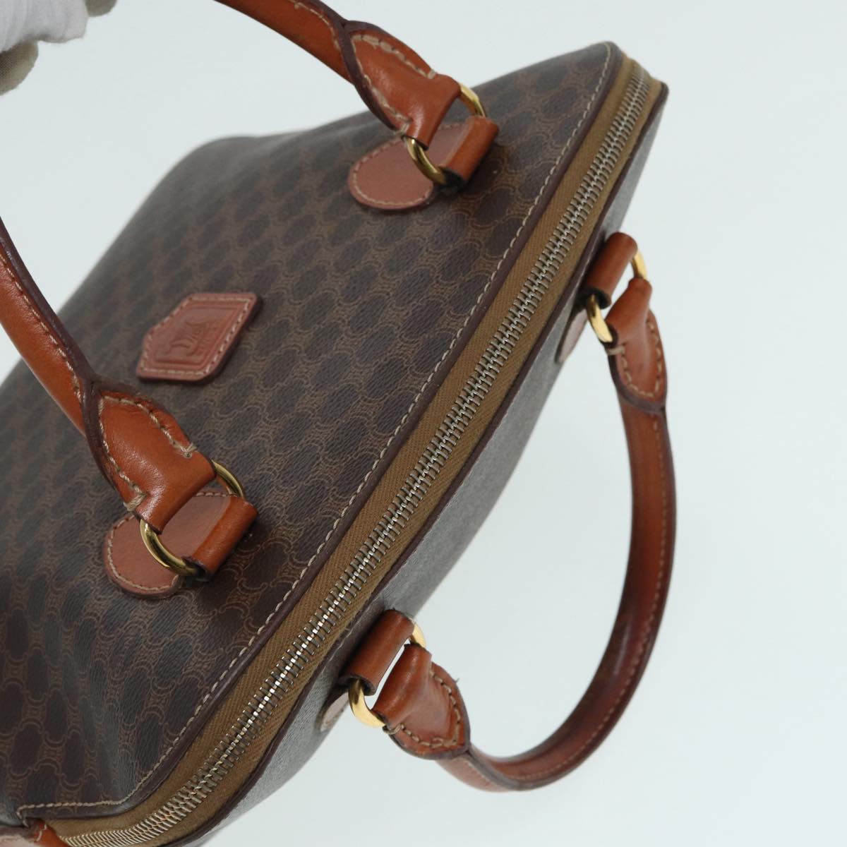 Céline, Brown, Canvas, handbag