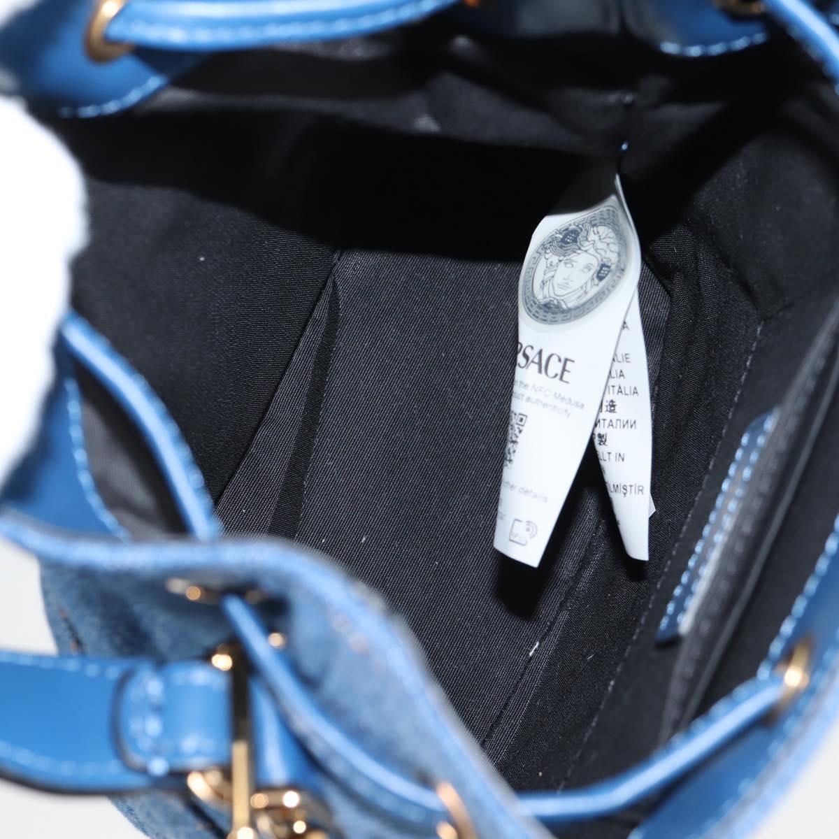 Versace Medusa, Blue, Denim - Jeans, handbag