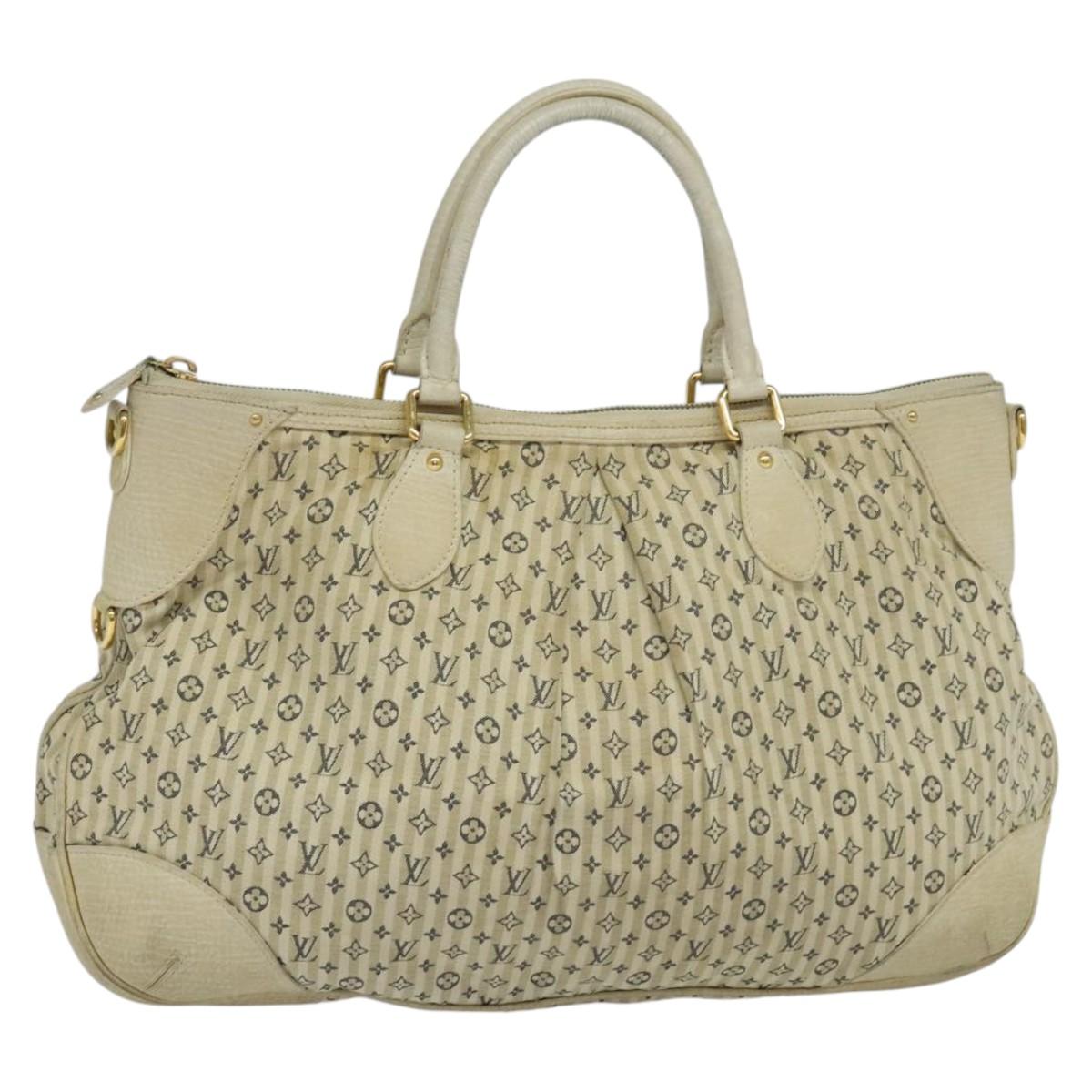 Louis Vuitton Marina GM, Blue, Canvas, handbag