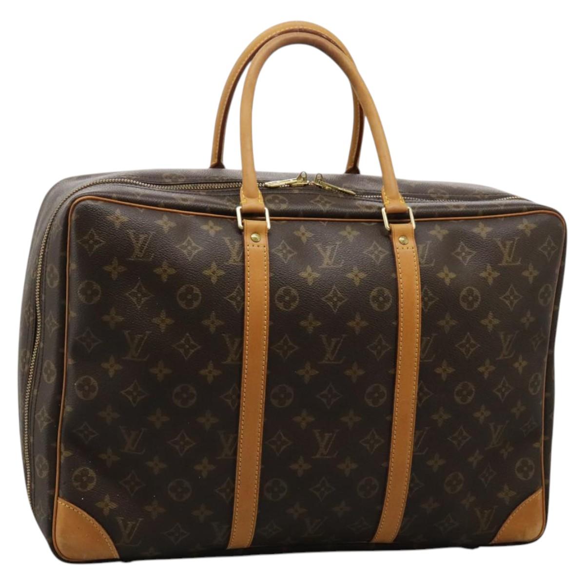 Louis Vuitton Sirius, Brown, Canvas, travel