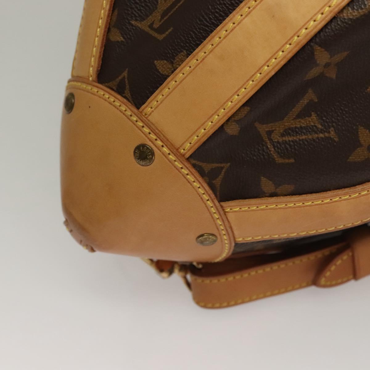 Louis Vuitton Romeo Gigli, Brown, Canvas, backpack