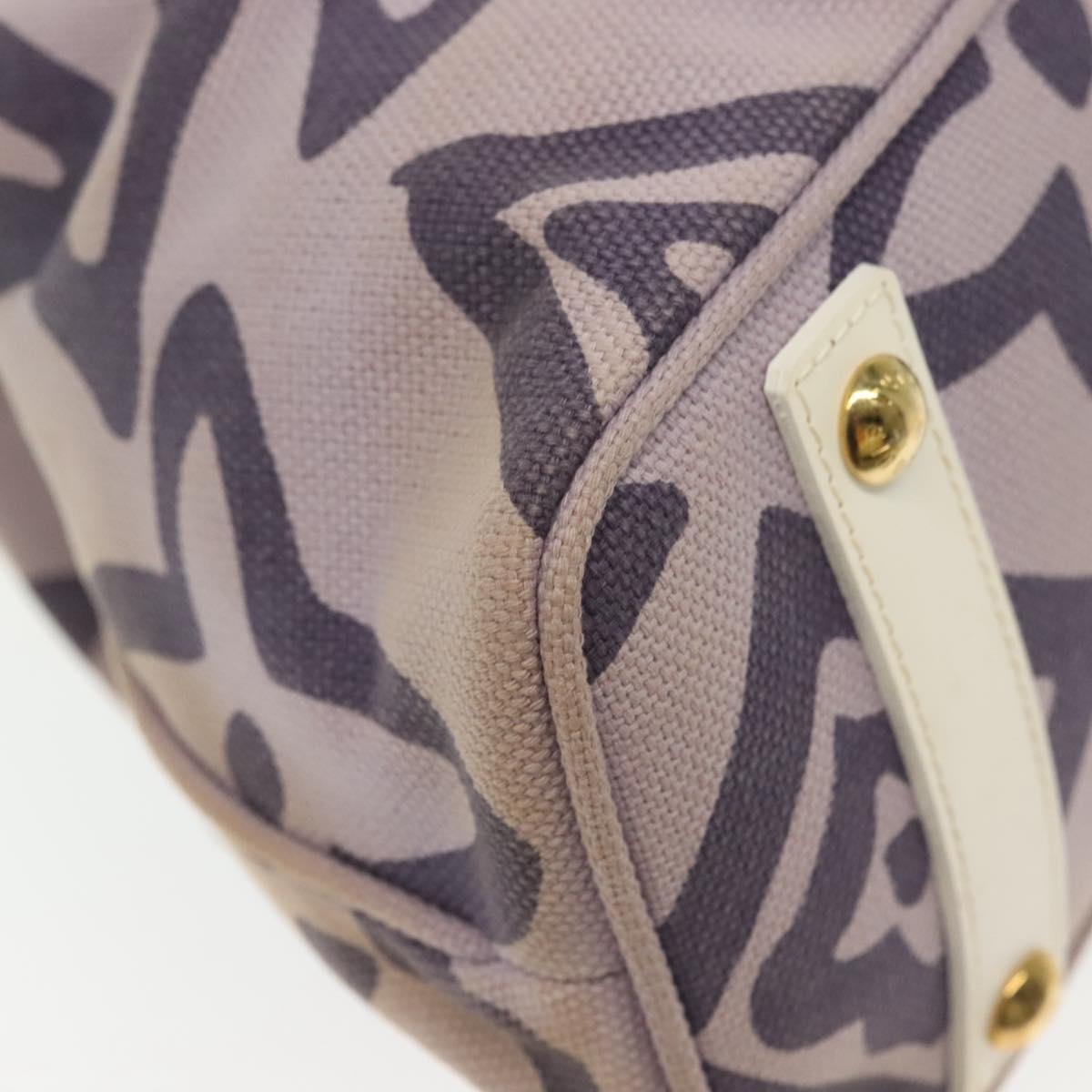Louis Vuitton Tahitienne, Purple, Canvas, shoulder