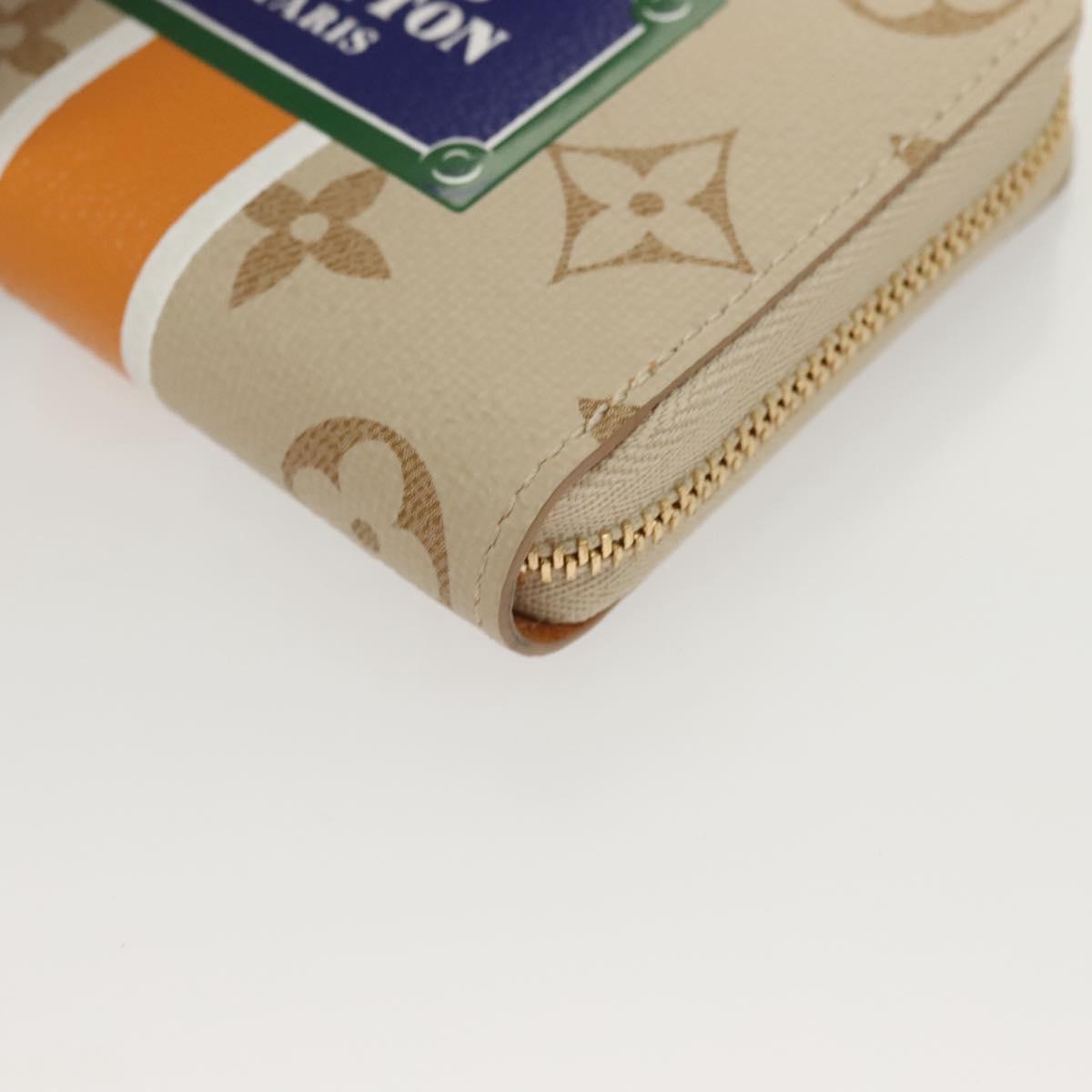 Louis Vuitton Zippy coin purse, Beige, Canvas, wallet