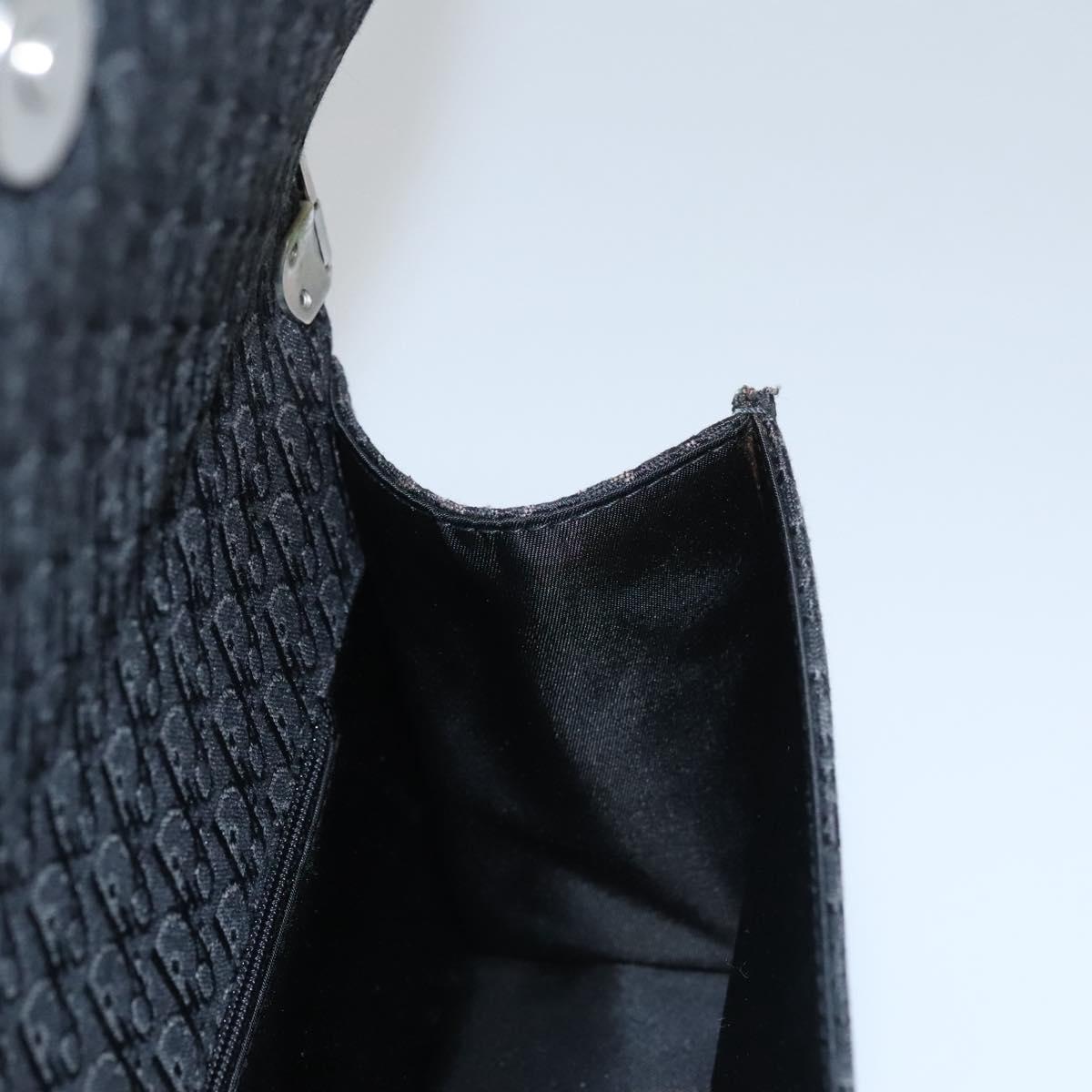 Dior Trotter, Black, Canvas, shoulder