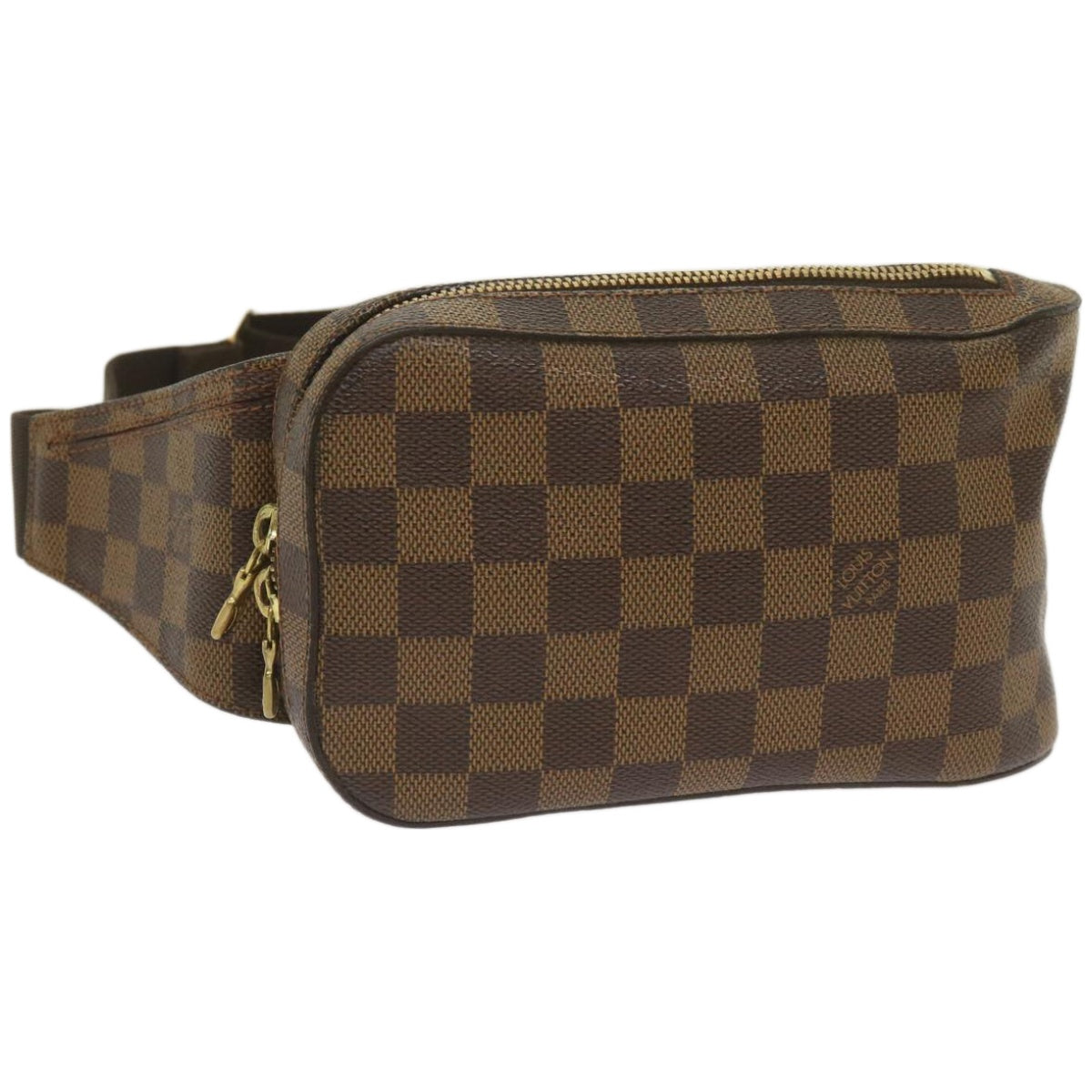 Louis Vuitton Geronimos, Brown, Canvas, shoulder