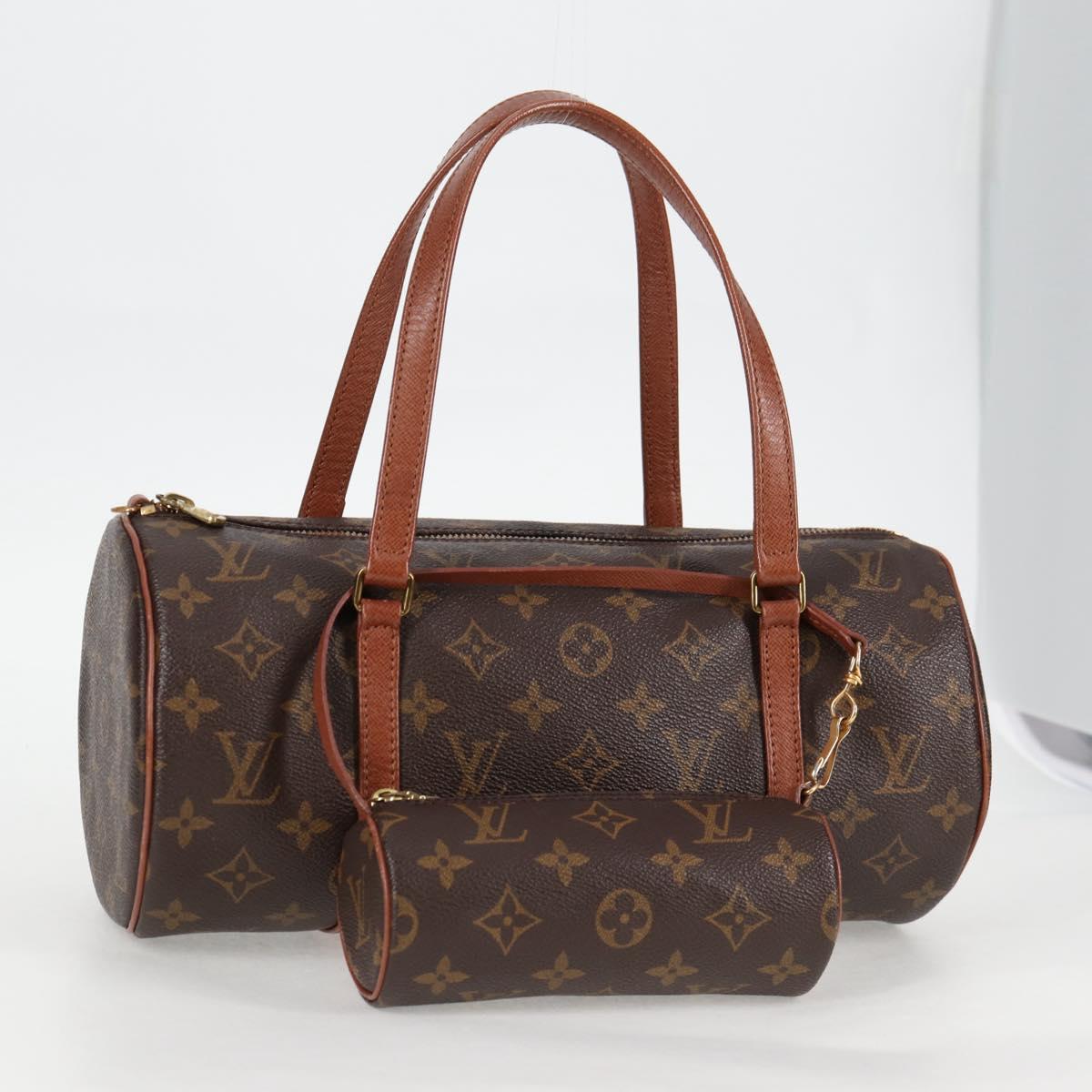 Louis Vuitton Papillon 30, Brown, Canvas, handbag