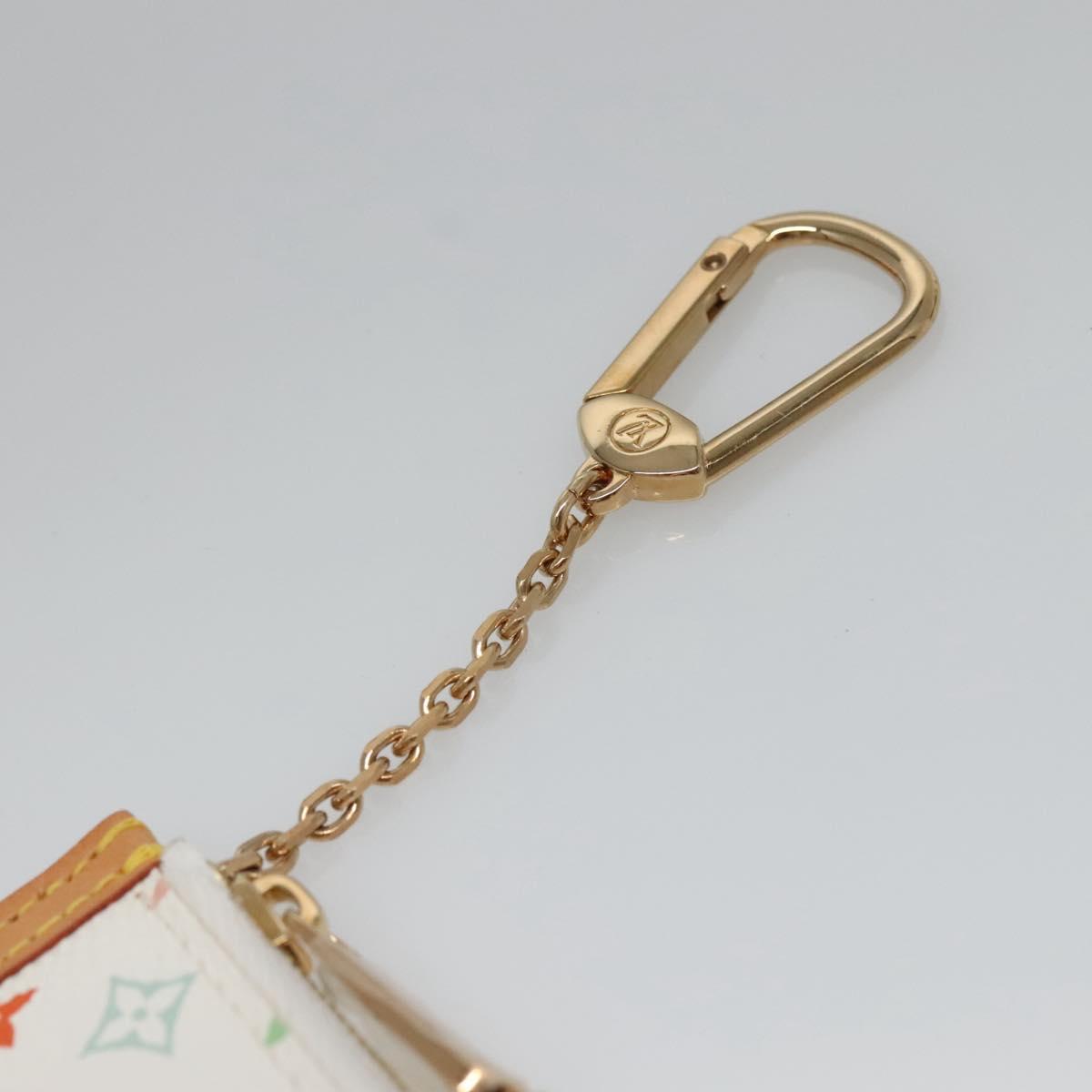 Louis Vuitton Pochette Clés, Multicolour, Canvas, wallet