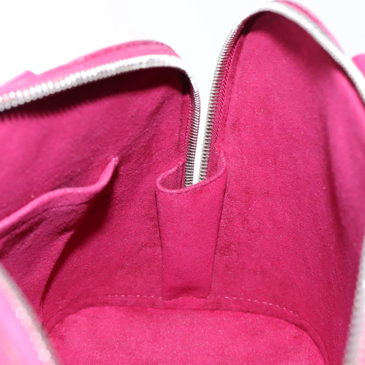 Louis Vuitton Alma, Pink, Leather, handbag
