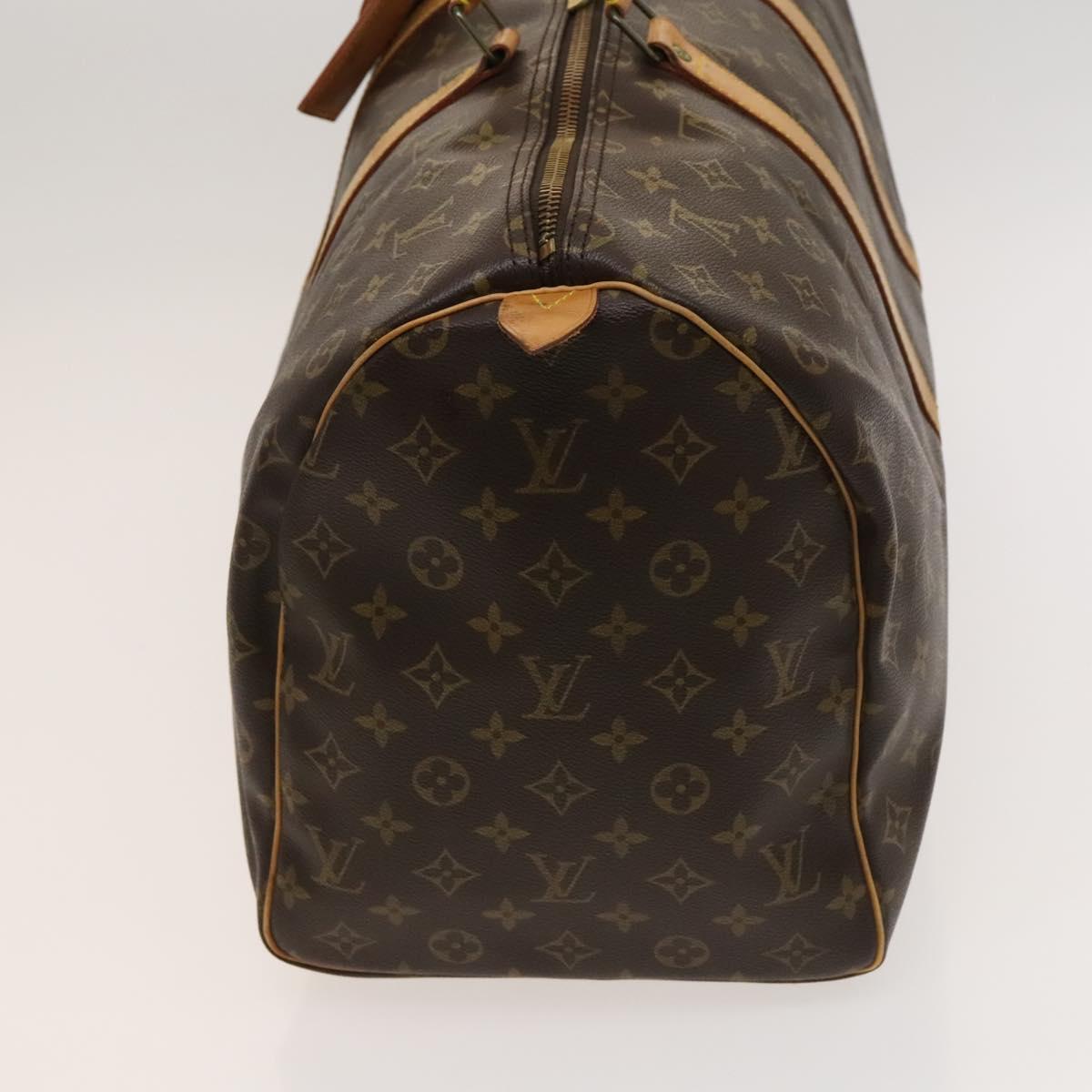 Louis Vuitton Keepall 50, Brown, Canvas, travel