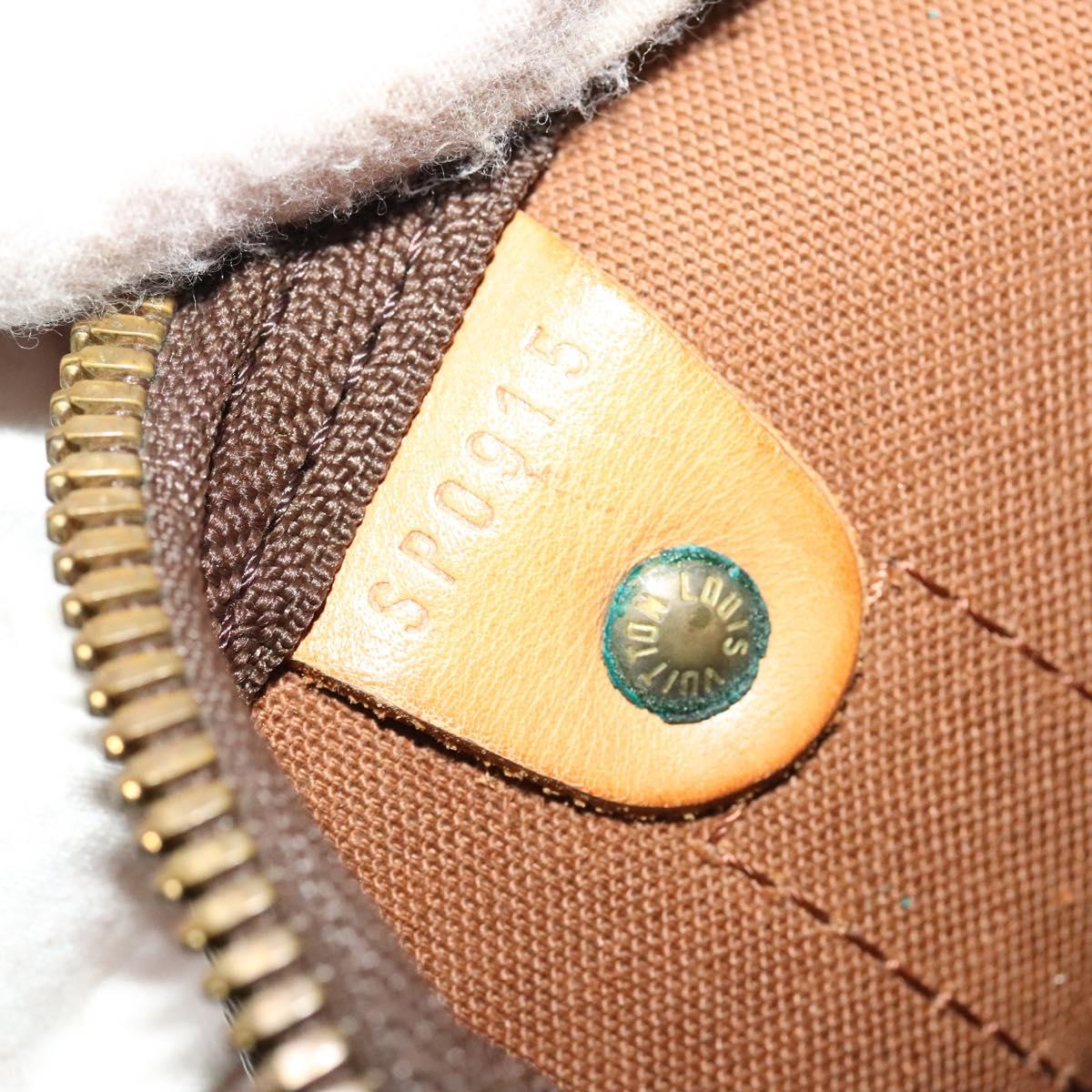 Louis Vuitton Keepall 60, Brown, Canvas, travel