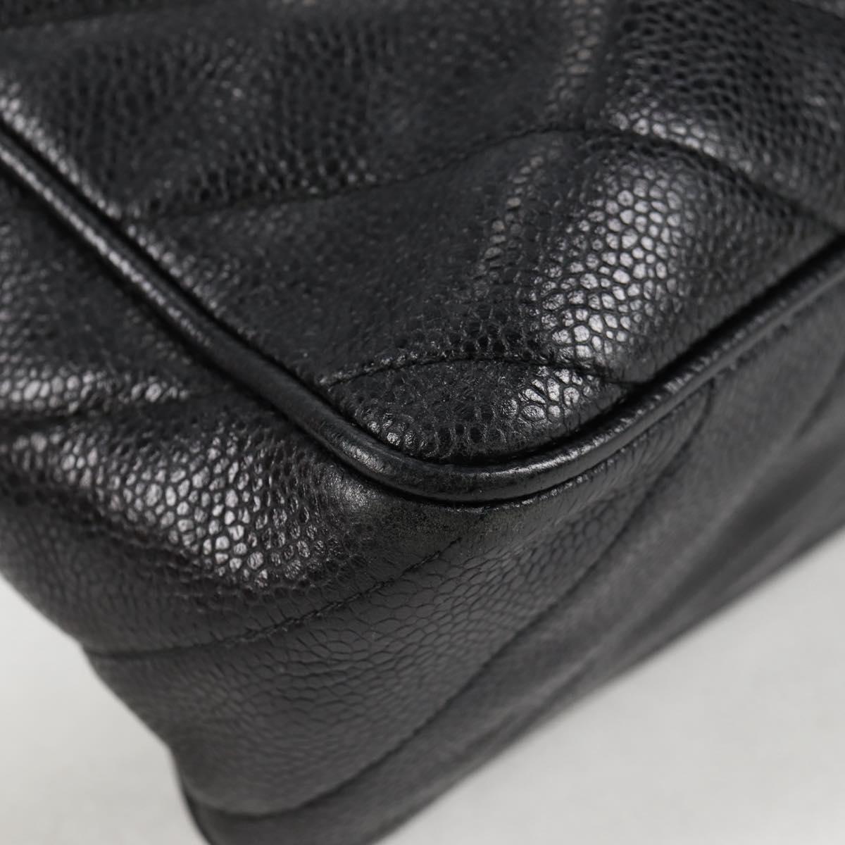 Chanel Camera, Black, Leather, shoulder