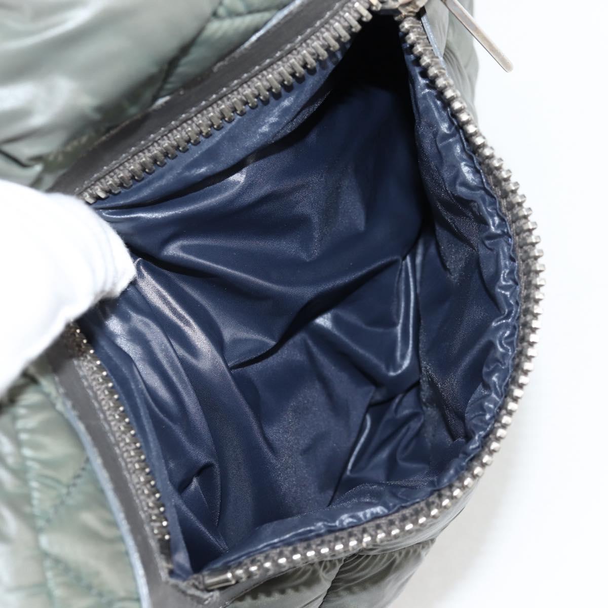 Chanel Coco Cocoon, Khaki, NYLON, shoulder