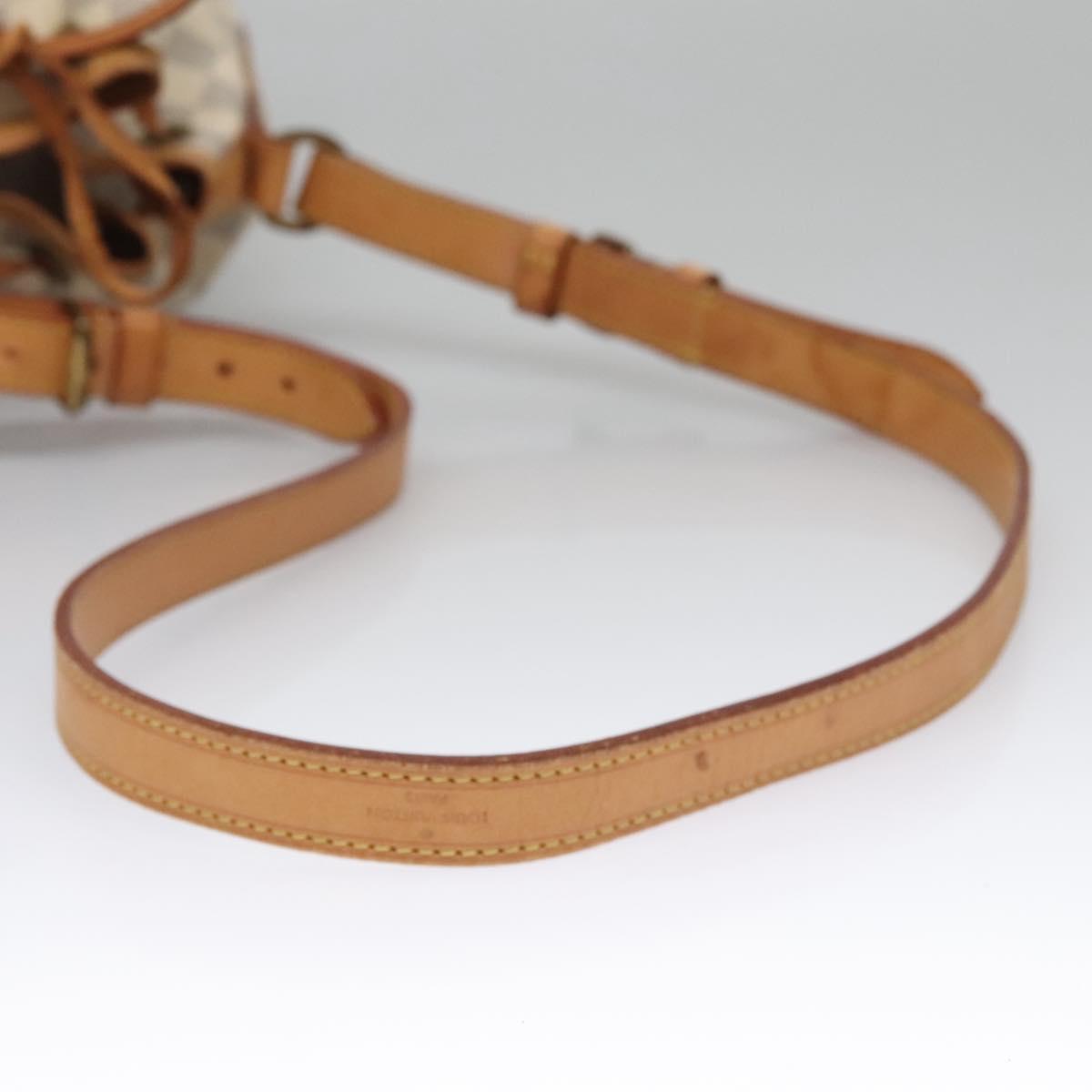 Louis Vuitton Noé BB, Grey, Canvas, shoulder