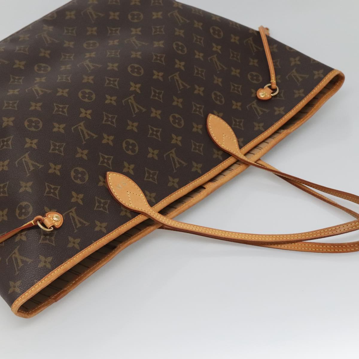 Louis Vuitton Neverfull GM, Brown, Canvas, tote