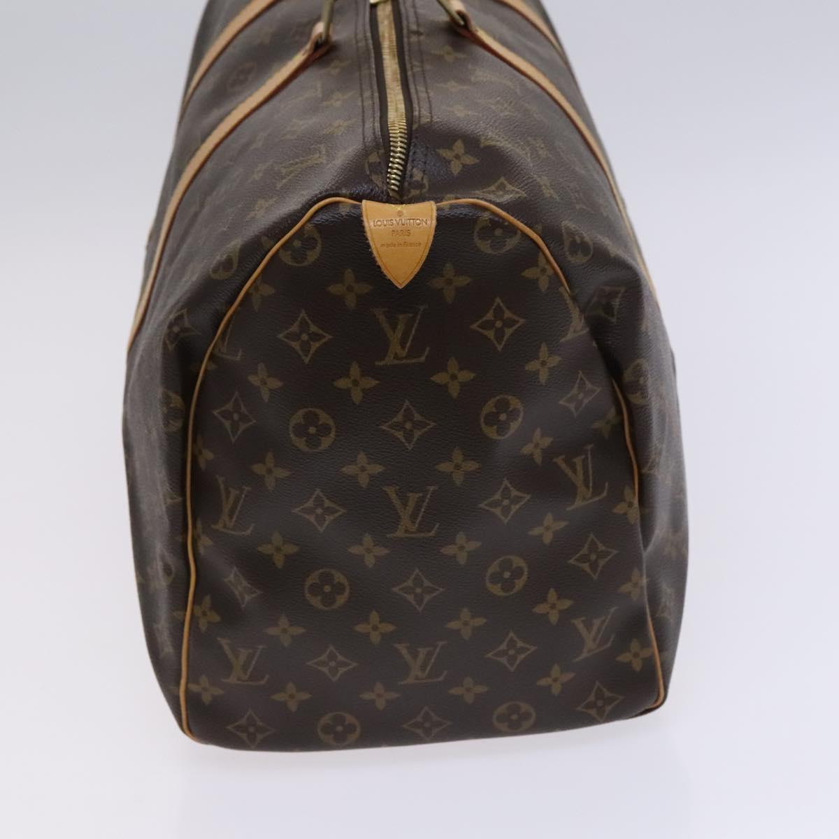 Louis Vuitton Keepall 50, Brown, Canvas, travel