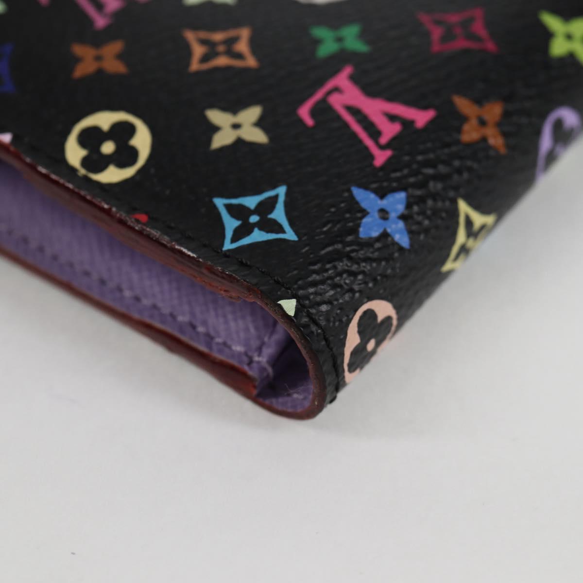 Louis Vuitton Insolite, Black, Canvas, wallet