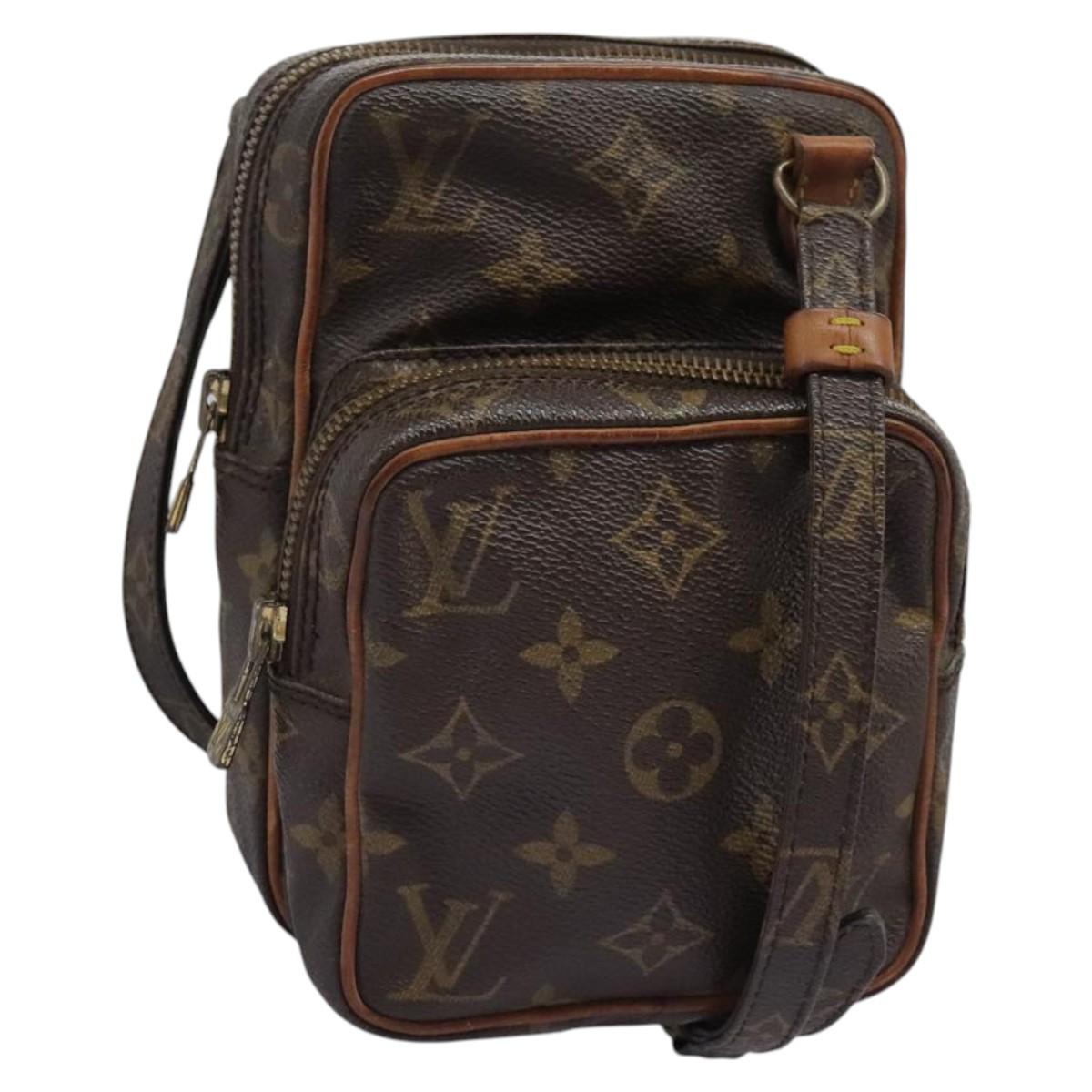 Louis Vuitton Mini amazone, Brown, Canvas, shoulder
