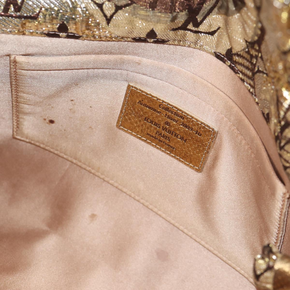 Louis Vuitton, Gold, Canvas, clutch