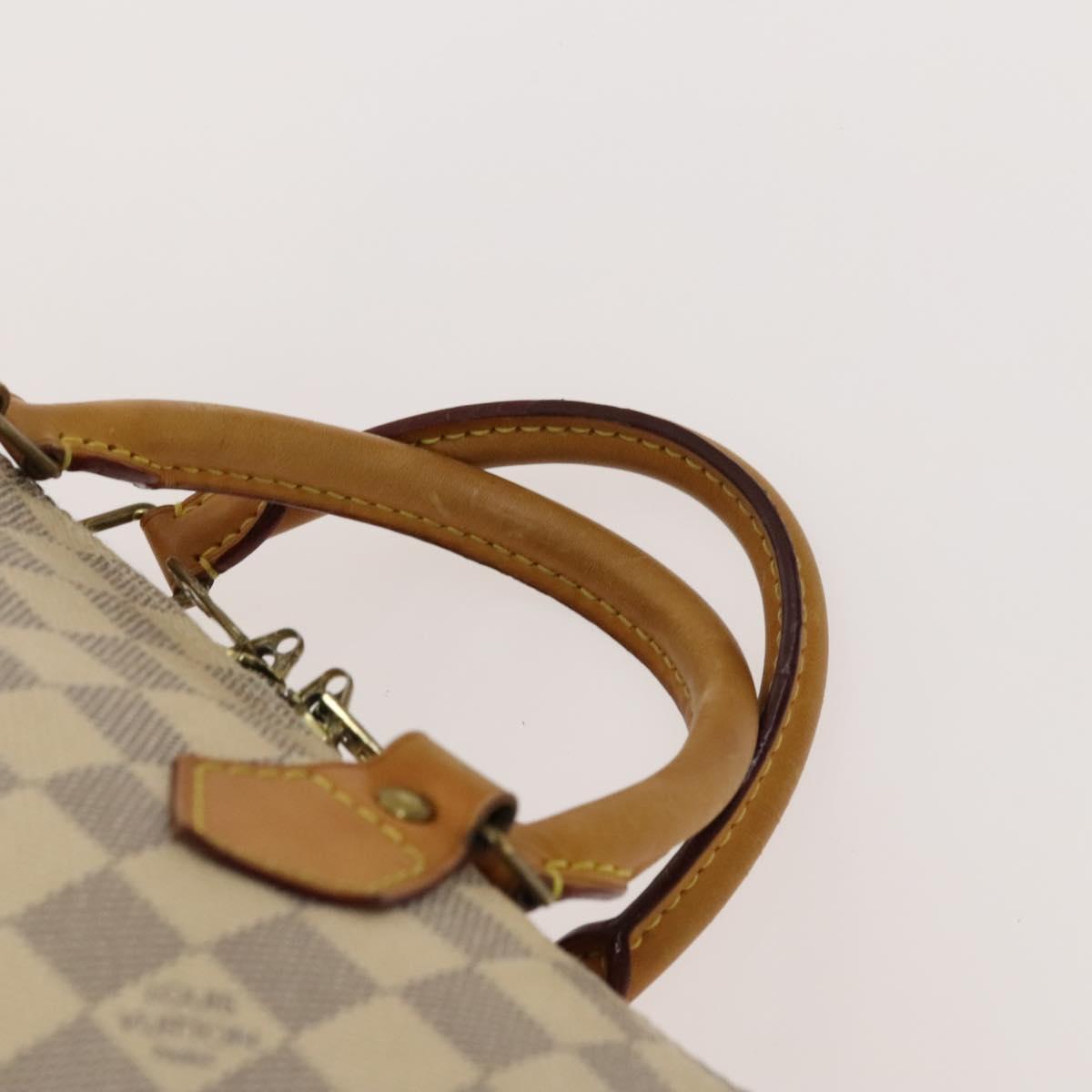 Louis Vuitton Speedy Bandoulière 30, White, Canvas, handbag