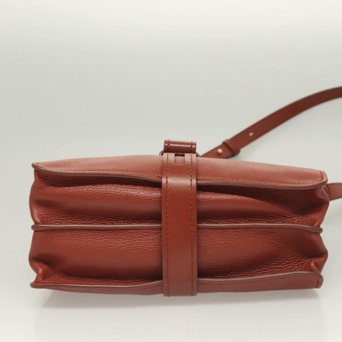 Chloé Aby, Brown, Leather, handbag