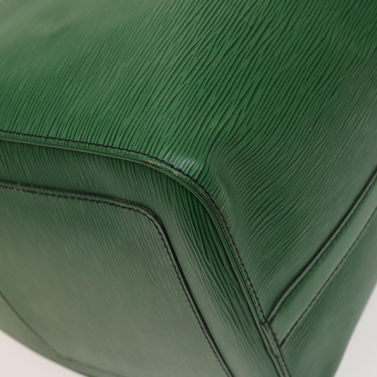 Louis Vuitton Keepall 50, Green, Leather, travel