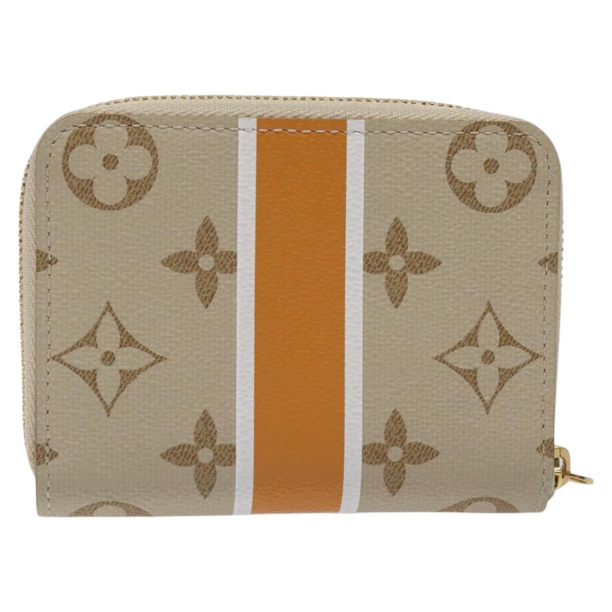 Louis Vuitton Zippy coin purse, Beige, Canvas, wallet
